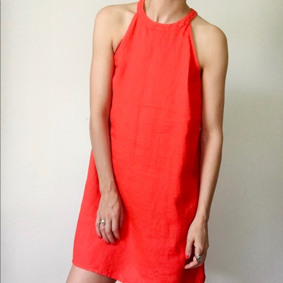 Vibrant linen shift dress - Picture 12 of 13